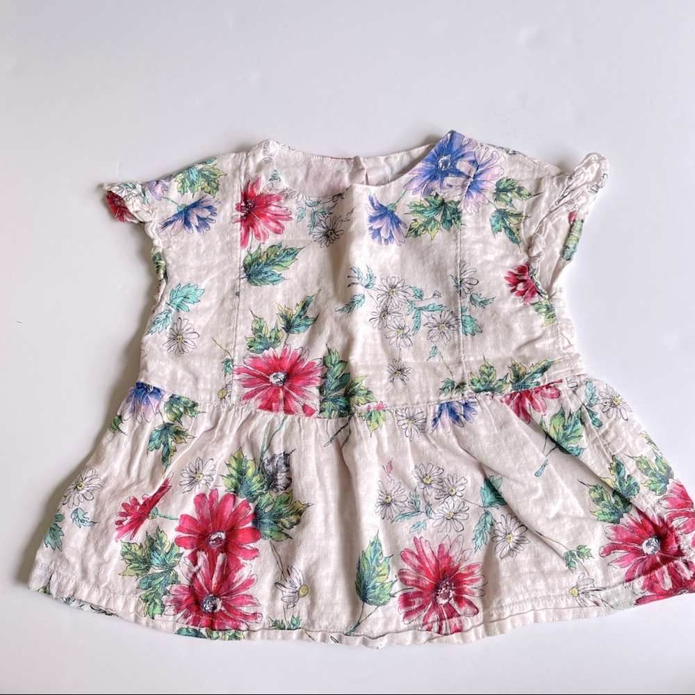 Gap floral blouse